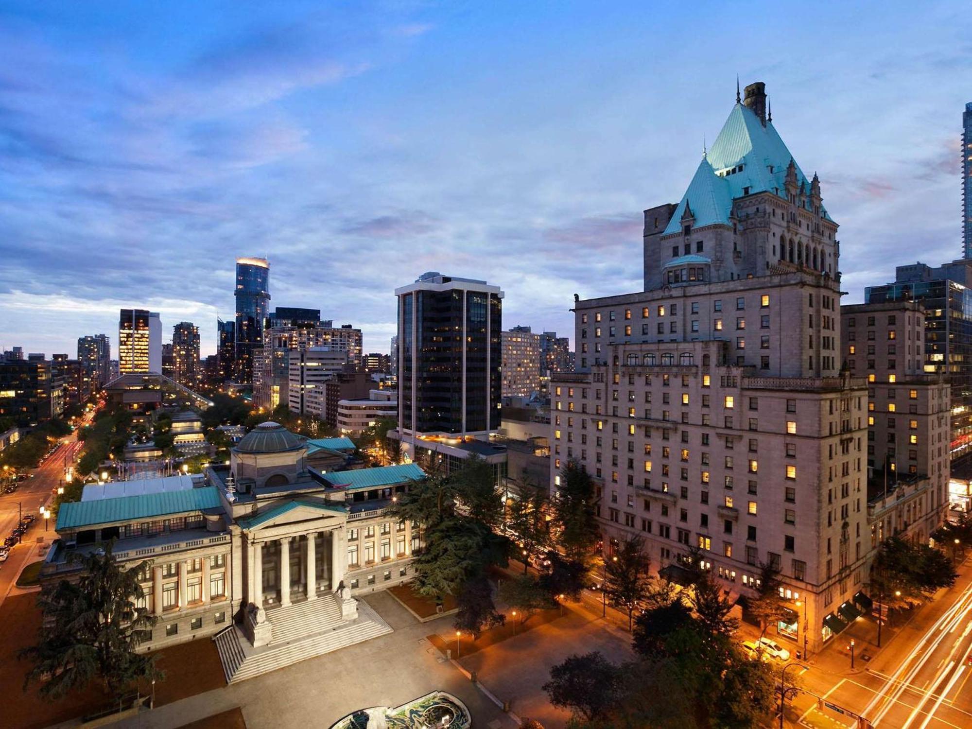 Fairmont Hotel Vancouver Exterior foto