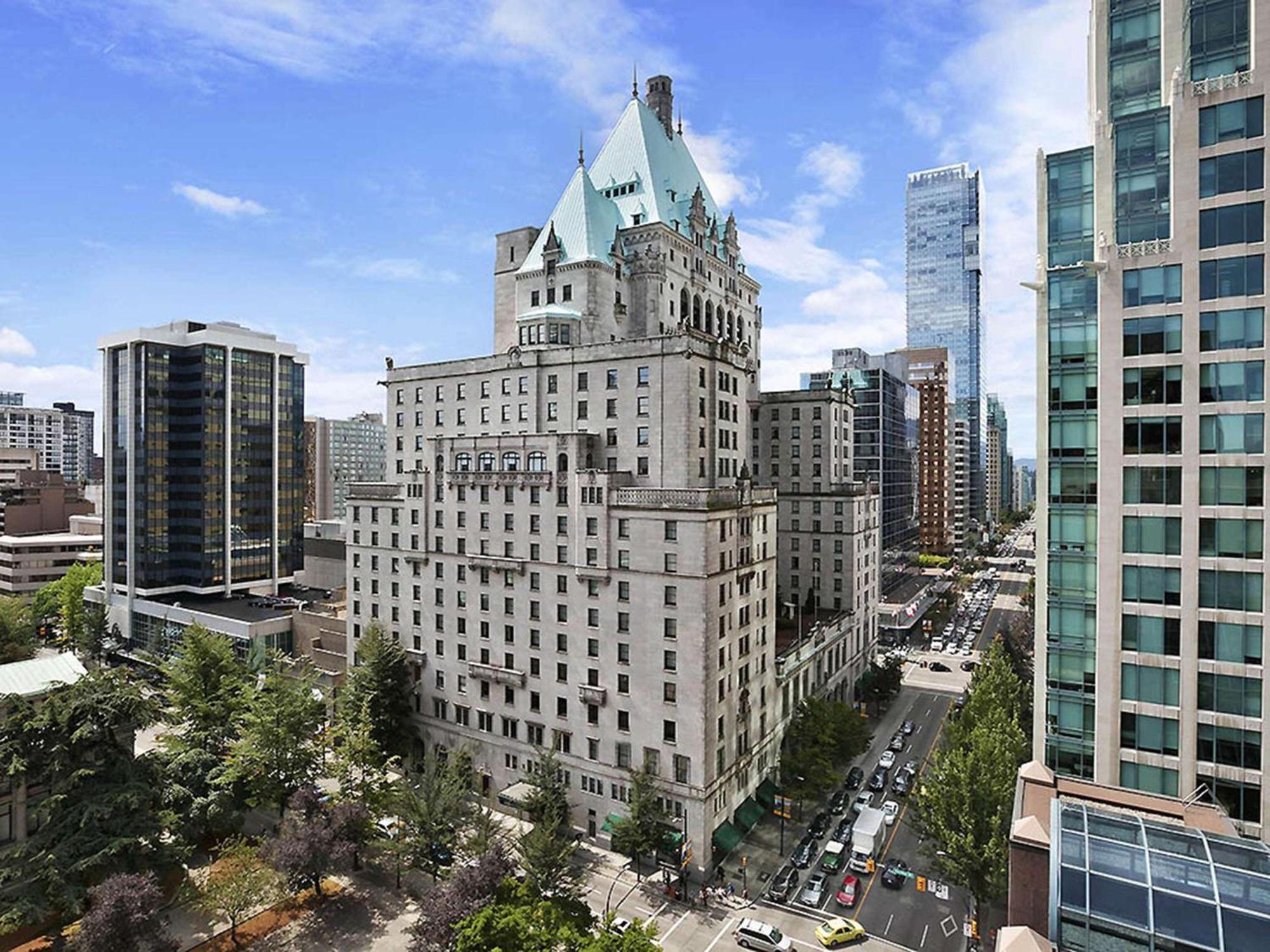 Fairmont Hotel Vancouver Exterior foto